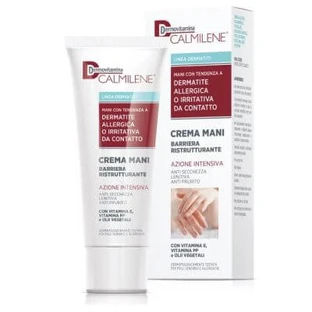 Dermovitamin calmilene crema de manos barrera reestructurante acción intensiva para dermatitis de contacto alérgica o irritativa 75 ml