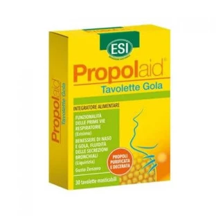 Esi propolaid throat tablets with ginger 30 tablets