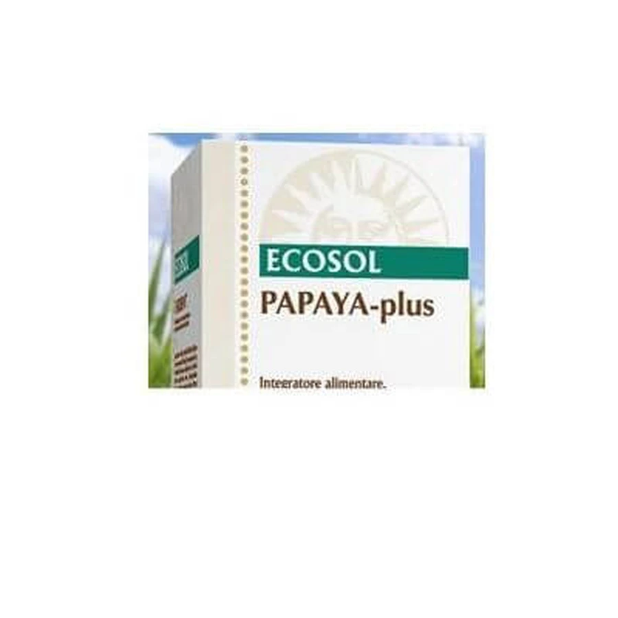 Ecosol papaya plus 60 comprimidos