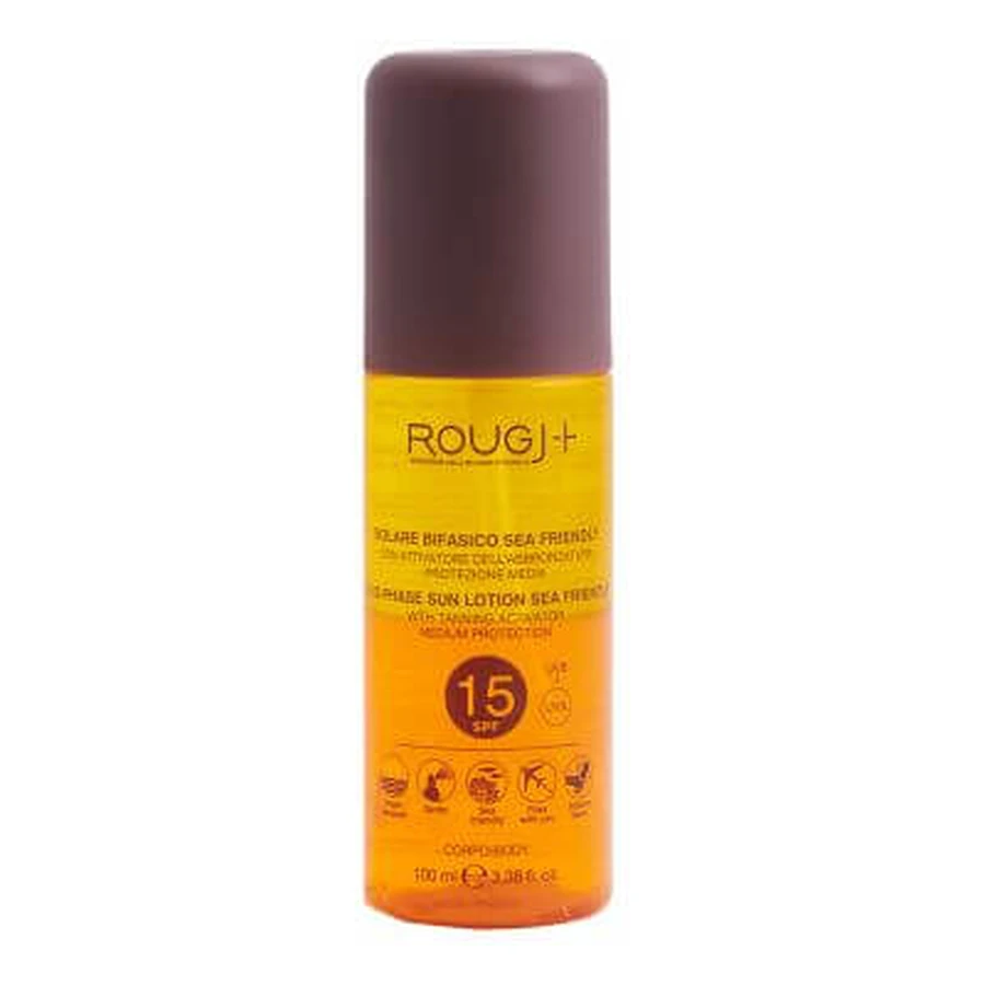 Rougj suntech spf15 biphasischer Bräunungsverstärker 100 ml