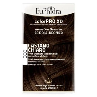 Euphidra colorpro xd 500 cast clear hair coloring gel in bottle + activator + conditioner + gloves