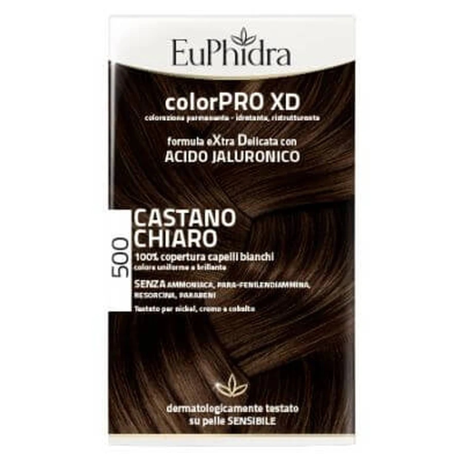 Euphidra colorpro xd 500 cast clear hair coloring gel in bottle + activator + conditioner + gloves