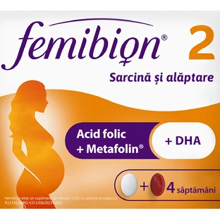 Femibion 2 zwangerschap en borstvoeding, 28 tabletten + 28 capsules, Dr. Reddys