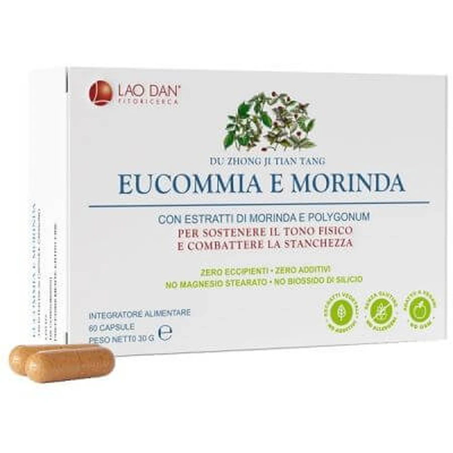 Eucommia morinda 60 cápsulas