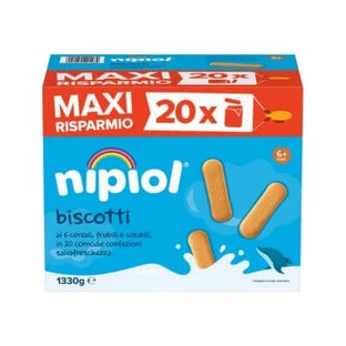 Nipiol biscuits 6 cereals special pack 20 packets of 66.5 g