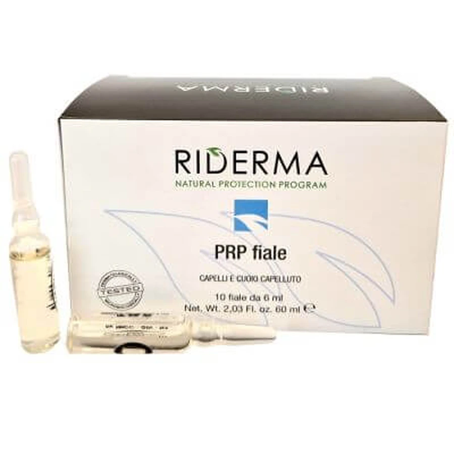 Riderma prp vials 10 pieces of 6 ml