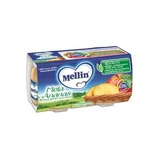 Mellin ananas homogénéisé pomme 100 g 2 pièces