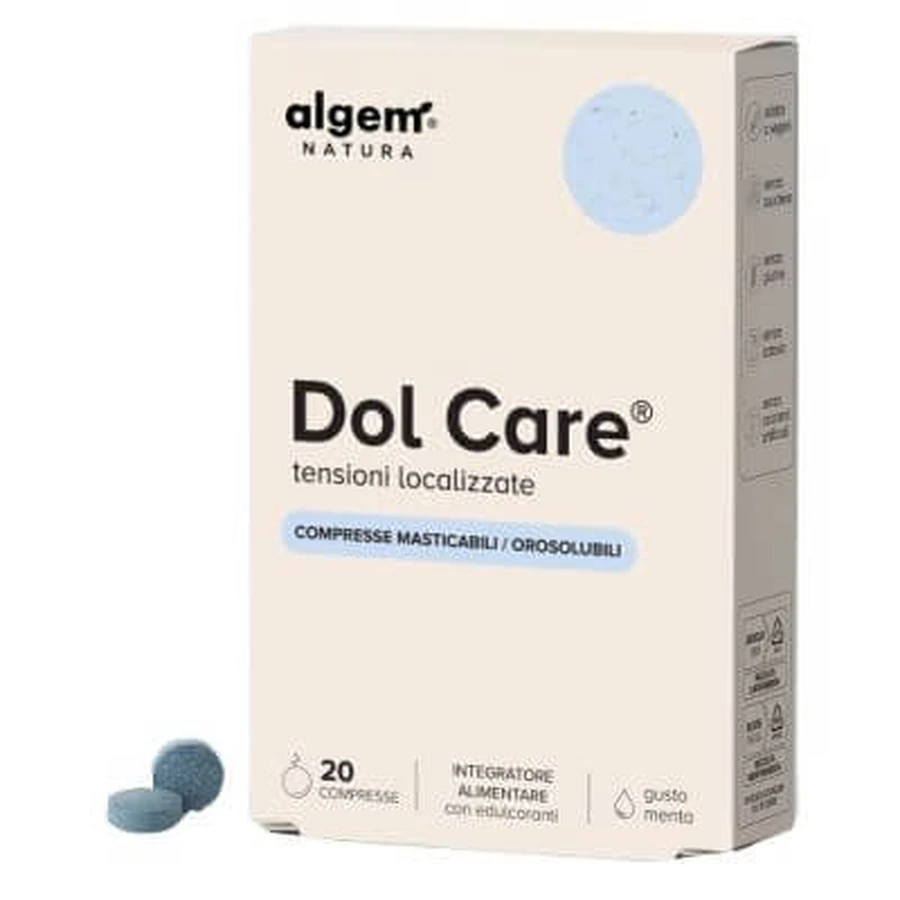 Dol care 20 orosoluble chewable tablets