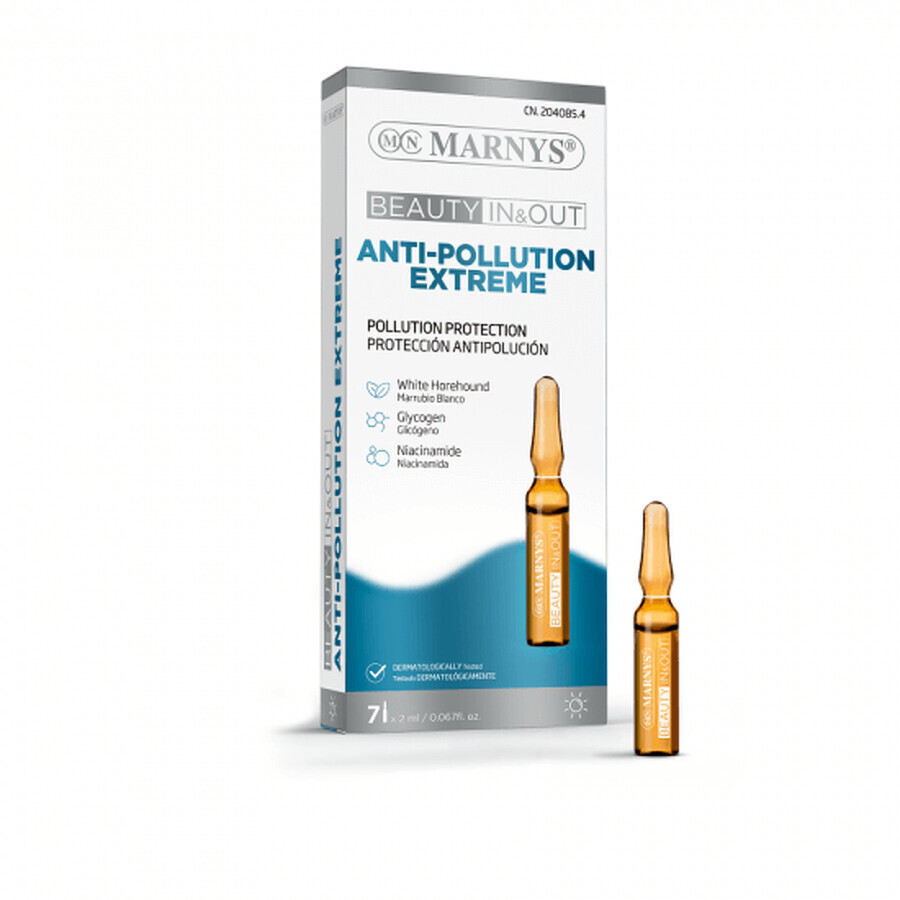 Shop Anti Pollution Vials Extreme, 7 Fläschchen, Marnys Anti Pollution Vials Extreme, 7 Fläschchen, Marnys