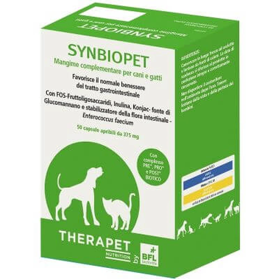 Synbiopet therapet 50 cápsulas