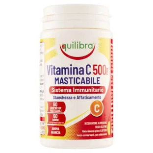 Vitamina c 500mg masticabil sistem imunitar 60 comprimate