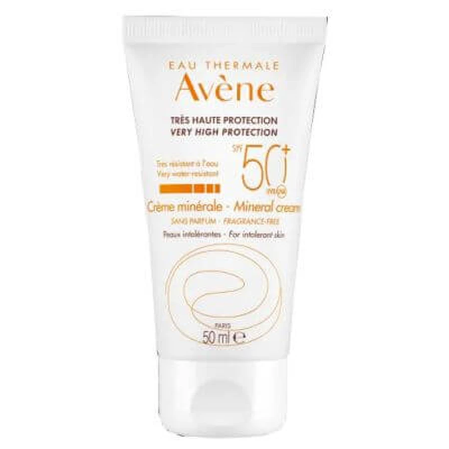Eau thermale avene sunscreen milk mineral spf 50+ 100 ml