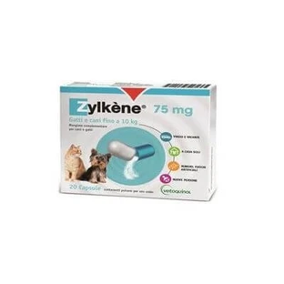 Zylkene perros y gatos de hasta 10 kg 20 cápsulas 75 mg