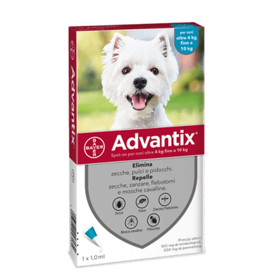 Advantix spot on*1pip 4-10kg