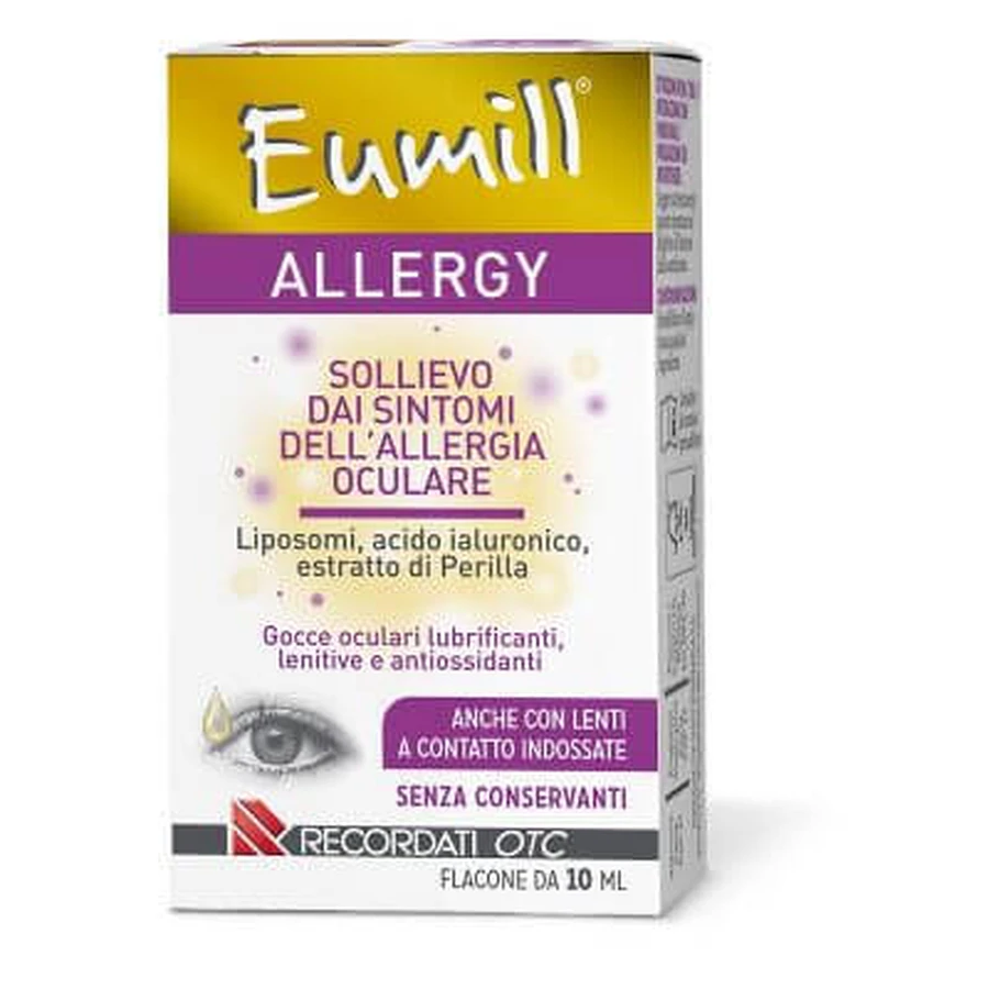 Eumill Allergie Augentropfen Flasche 10 ml