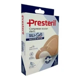 Presteril sili-zachte huid oogkompressen 6,5x9,5 cm 6 stuks