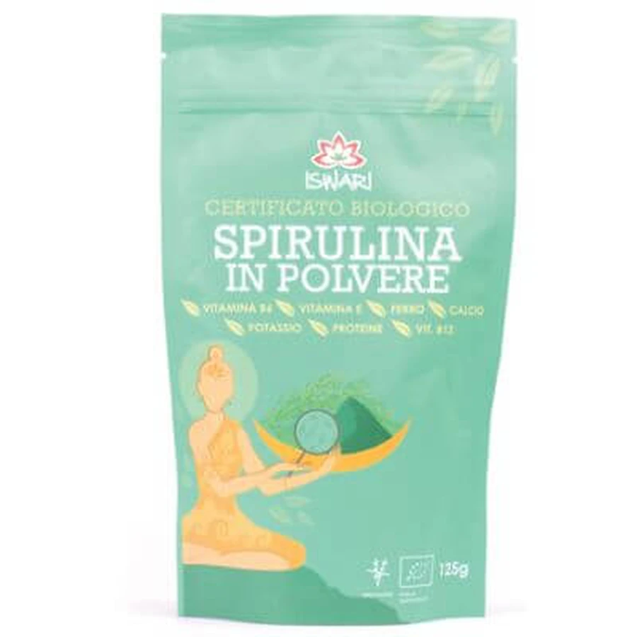 Organiczna spirulina w proszku 125 g: ceny i cechy