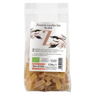 Organic candied ginger 150 g