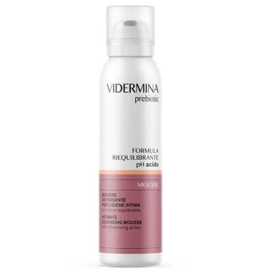 Vidermina prebiotic foam 150 ml new formula