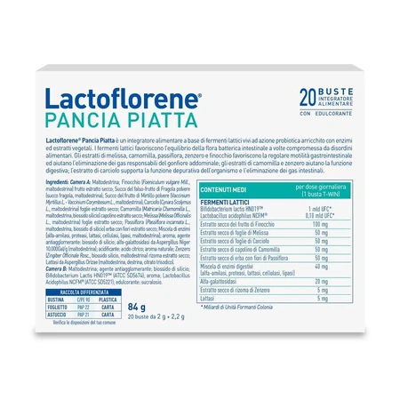 Lactoflorene Ventre Plat 20 sachets