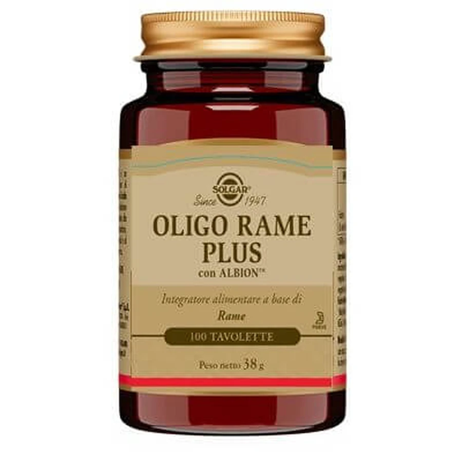 Oligo koper plus 100 tabletten