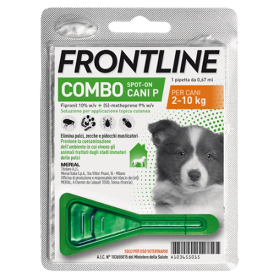 Frontline combo*1pip 2-10kg ca