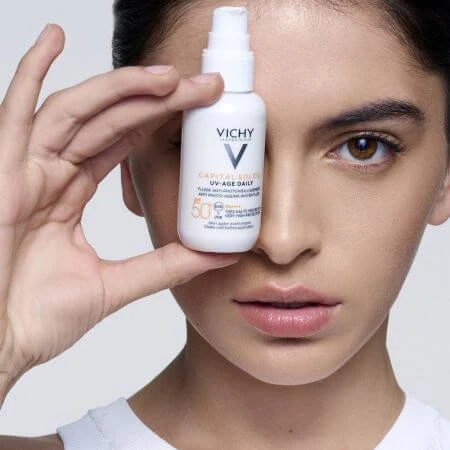 Vichy Capital Soleil Getöntes Sonnenschutzfluid SPF 50+, 40 ml
