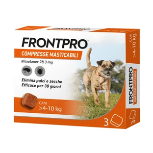 Frontpro*3cpr 4-10kg 28,3mg
