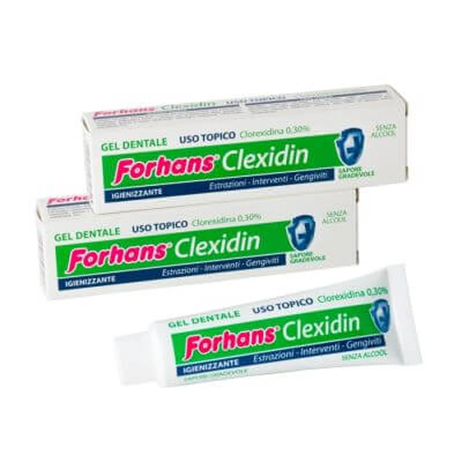 Forhans clexidine clorhexidina gel colutorio 0,30% 30