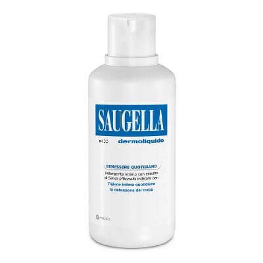 Saugella dermoliquid ph 3.5 dagelijks welzijn intieme reiniger 500 ml