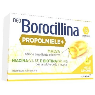 Neoborocillin propolis+ honey/lime 16 tablets