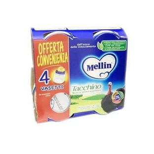 Pavo homogeneizado Mellin 4x80 g