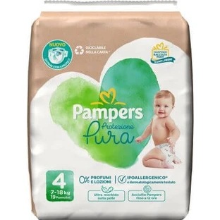 Pampers pure protection maxi luiers 19 stuks