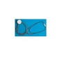 Easy flat phonendoscope with binaural band for external aus auscultation