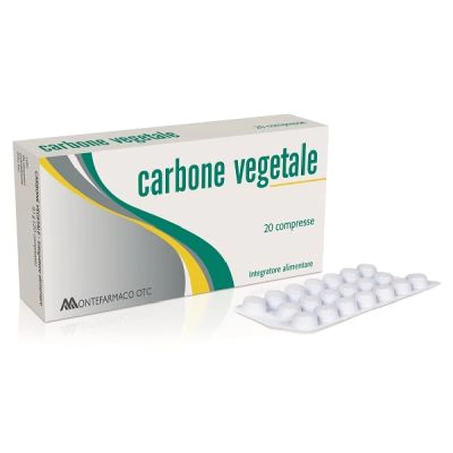 Vegetable charcoal 20 tablets