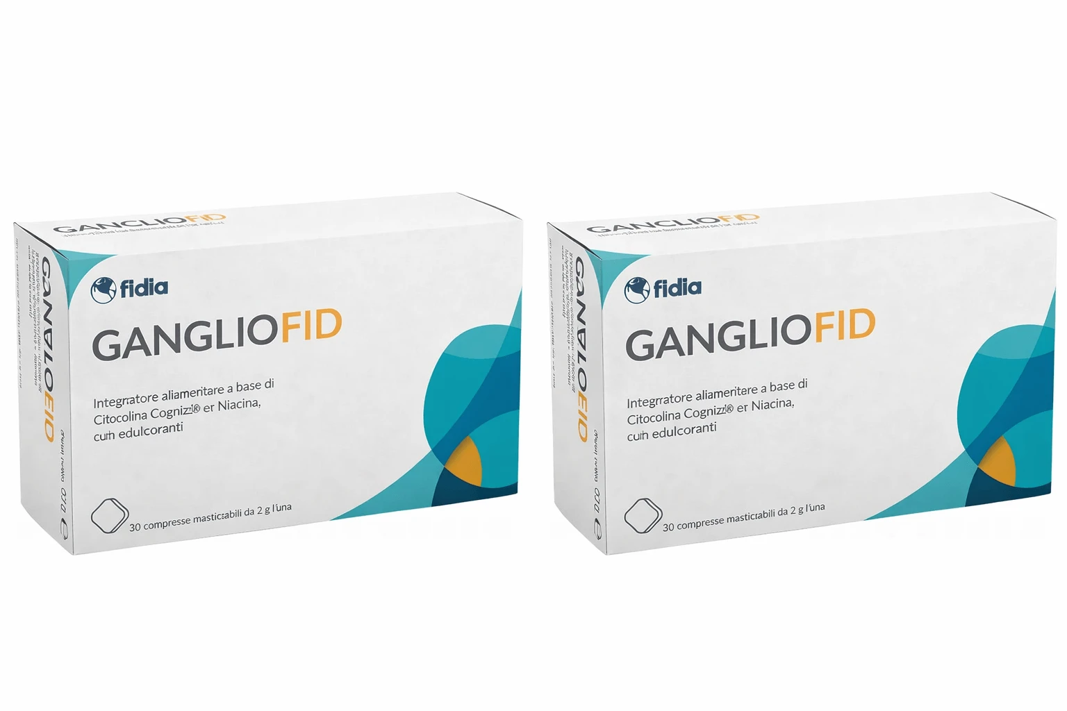 GanglioFid, 2x30 chewable tablets, Fidia Farmaceutici