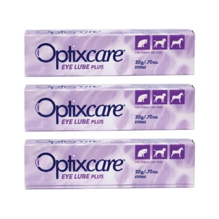 Lube Plus gel oftálmico, 3x20 g, Optixcare