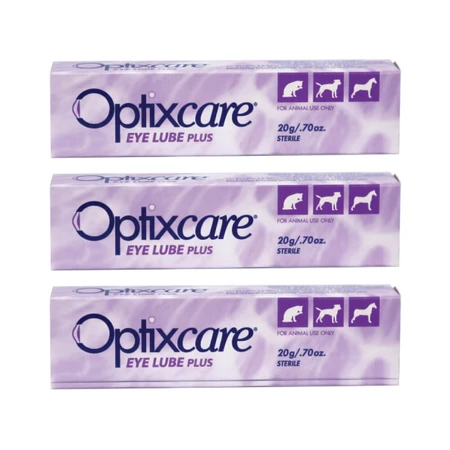 Lube Plus ophthalmic gel, 3x20 g, Optixcare