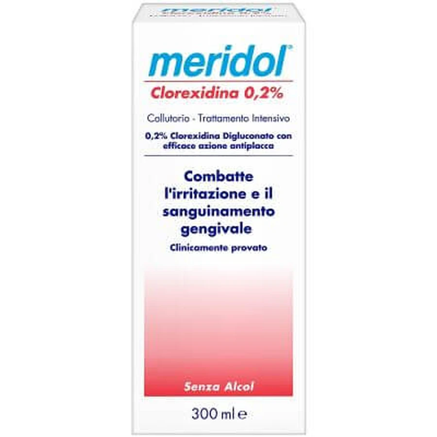 Meridol chloorhexidine 0,2% mondwater 300 ml