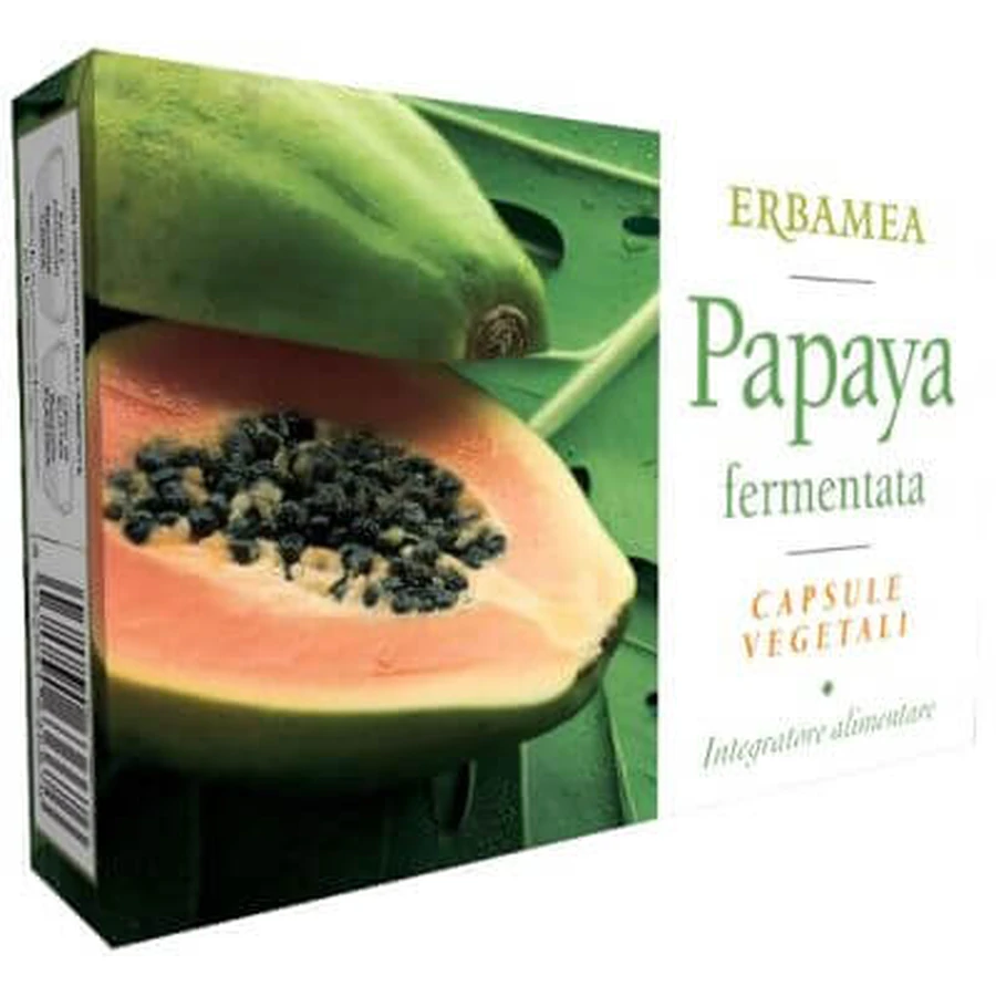 Fermented papaya 24 vegetarian capsules 493 mg