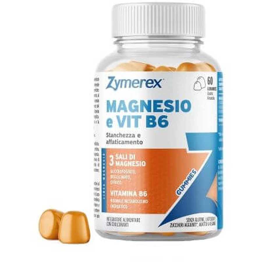 Zymerex magnesium and vit b6 60 gummies