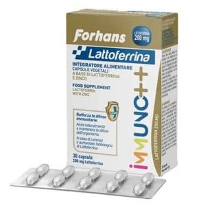 Forhans lactoferrine immuno++ 200 mg lactoferrine 30 capsules