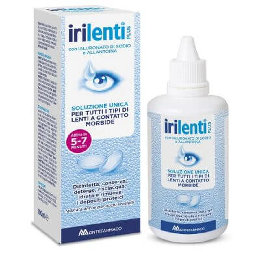 Solution pour lentilles de contact à irritation unique 100 ml