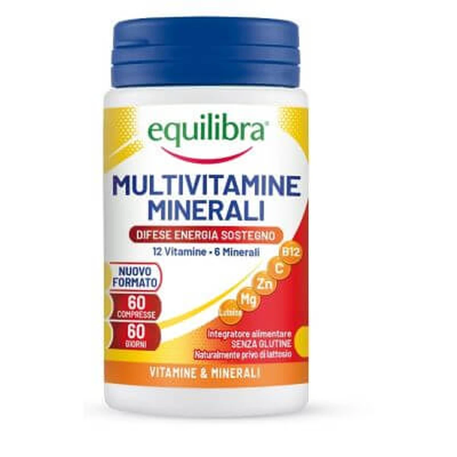 Equilibra multivitamins and minerals 60 tablets