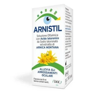 Arnistil solution ophtalmique d'acide hyaluronique 0,2% + extrait d'arnica montana 0,1% flacon 8 ml