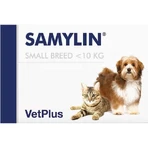Samylin Small Breed, 2x30 tablets for maintaining liver health in dogs and cats <10 kg , VetPlus