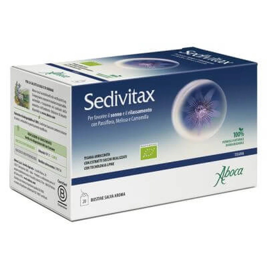 Sedivitax tisana 20 bolsitas
