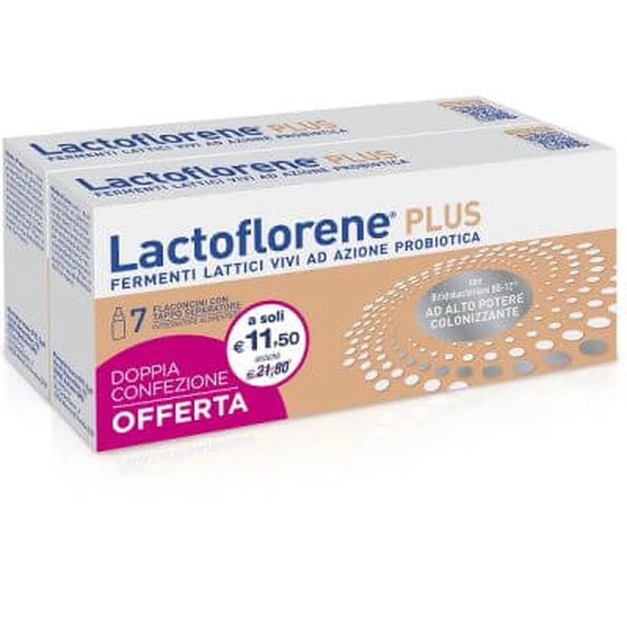 Lactoflorene plus Bipack 7 Flaschen 140 ml