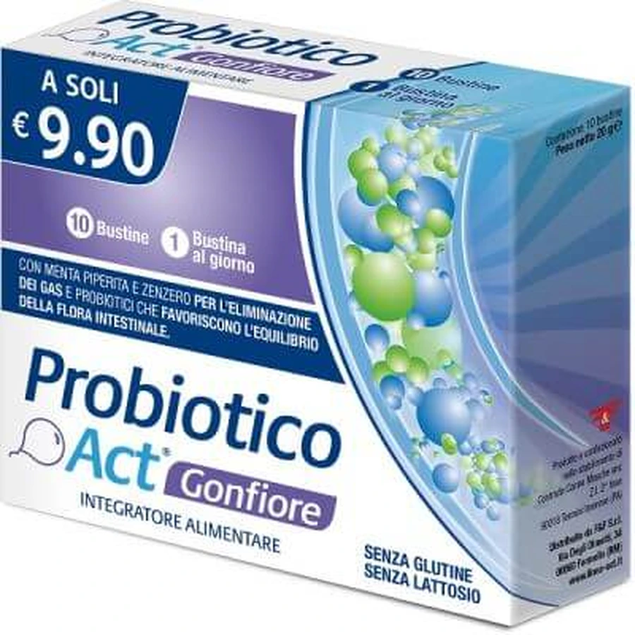 Probiotic acts swelling 10 sachets