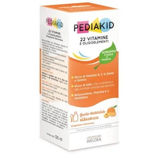 Pediakid 22 vitamins and trace elements syrup 125 ml